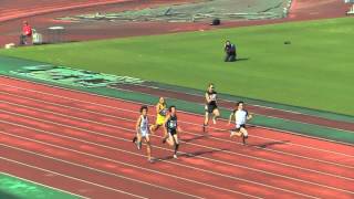 義足　走る　2011ジャパラ　男子T42・44（大腿・下腿切断クラス）100ｍ