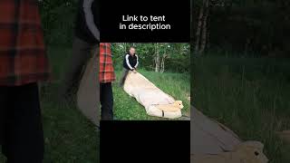 Setting up the inflatable tent  #camping #glamping  #camp #survival #outdoors