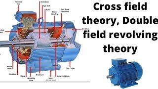 Single -phase Induction motor, Cross field theory, Double field revolving Theory