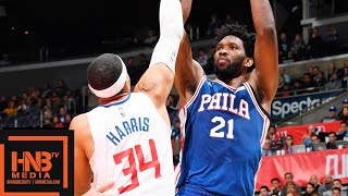 Philadelphia Sixers vs LA Clippers Full Game Highlights | 01/01/2019 NBA Season