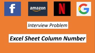 Excel Sheet Column Number | O(N) Solution | Microsoft Interview Question | 100% Submission