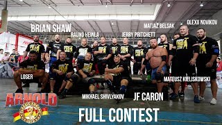 Most Stacked Pro Show  Line Up Since World's Strongest Man: Arnolds Classic Barcelona 2019