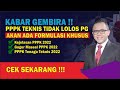 KABAR GEMBIRA !! PANSELNAS BERI SOLUSI DG FORMULASI UNTUK PPPK TEKNIS YANG TIDAK LOLOS PASSING GRADE