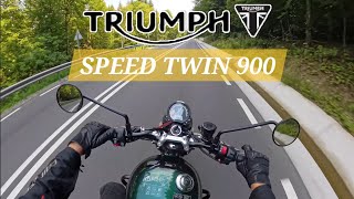 2024 Triumph Speed Twin 900 - POV Ride - HD Exhaust Sound