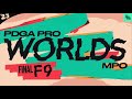 2023 PDGA Pro World Championships | MPO FINALF9 | Robinson, Scott, Heimburg, Klein | Jomez Disc Golf