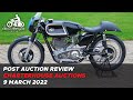 Charterhouse - Post Auction Review (motorcycles) - 9 March 2022