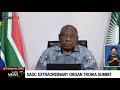 SADC Troika Summit I President Cyril Ramaphosa's opening remarks