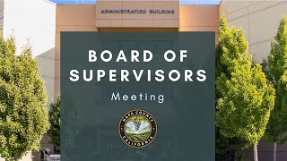 County of Napa - Board of Supervisors January 23, 2024