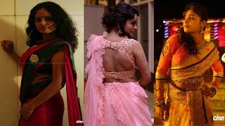 ACTRESS NANDITHA CUTE,HOT&GORGEOUS COLLECTIONS IN SAREE|TAMIL TOP COLLECTIONS