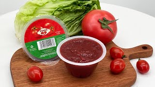 Cup/Tub Tomato Paste 115g | Support OEM | Tianz Tomato Paste Factory