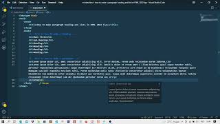How To Make Paragraph Heading and Lists in HTML 2022 Tips