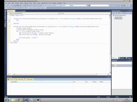Visual Basic - How to create a simple programming language. Visual Basic - How to create a simple programming language.