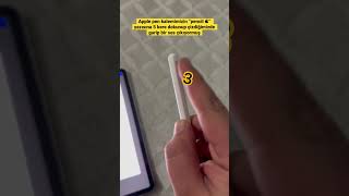 Apple pencilden çıkan garip ses