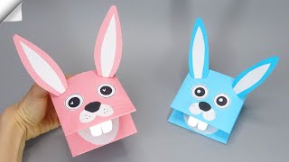 How to Make a Paper rabbit Puppet | Paper RABBIT | Paper Crafts easy