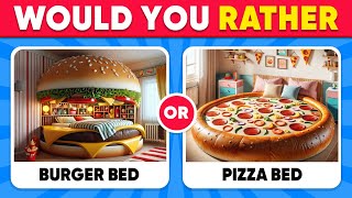 Would You Rather...? Luxury Life Edition 💎💸🍕🍔 Daily Quiz