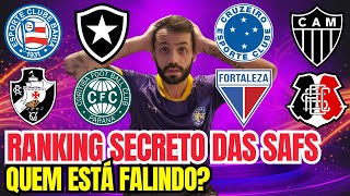 RANKING SECRETO: A VERDADE SOBRE AS SAFs, Quem está RICO e quem está FALINDO?