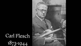 Carl Flesch plays Dobrowen 'Hebrew Melody' (rec. c.1920?)