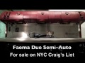 faema due semi automatic 3 group espresso machine