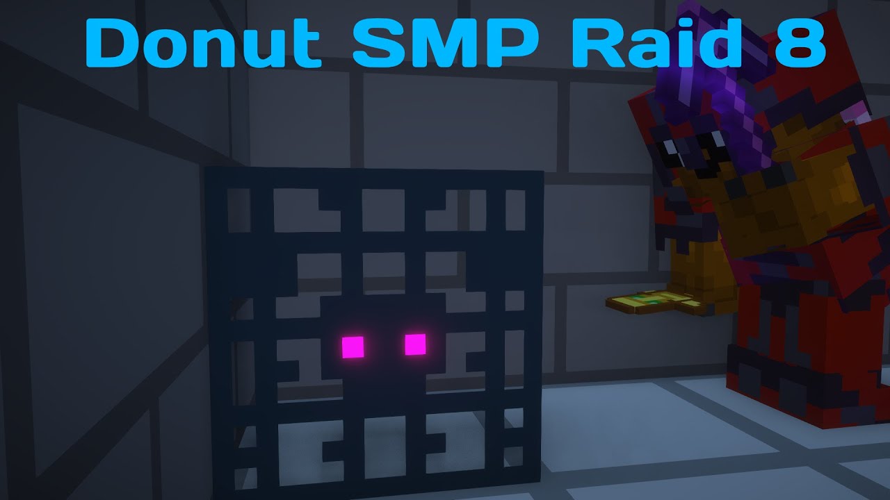 Donut Smp Raid 8 Youtube