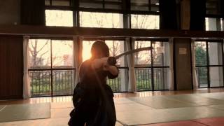 Samurai girl Iaido. Onna-Bugeisha Yui [居合: 抜打]【MUSUBI】