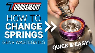 GenV Wastgates: How to change springs!