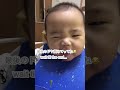 【生後５ヶ月】初めての離乳食！娘の反応に笑う母。wait till the end.lol.5 months baby eating rice porridge for the first time.