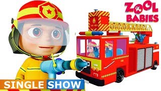 Zool Babies As Fire Fighters (Single)| Videogyan Kids Shows | Cartoon Animation | Zool Babies Series