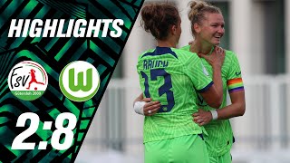 Viererpack Popp | Highlights | FSV Gütersloh - VfL Wolfsburg