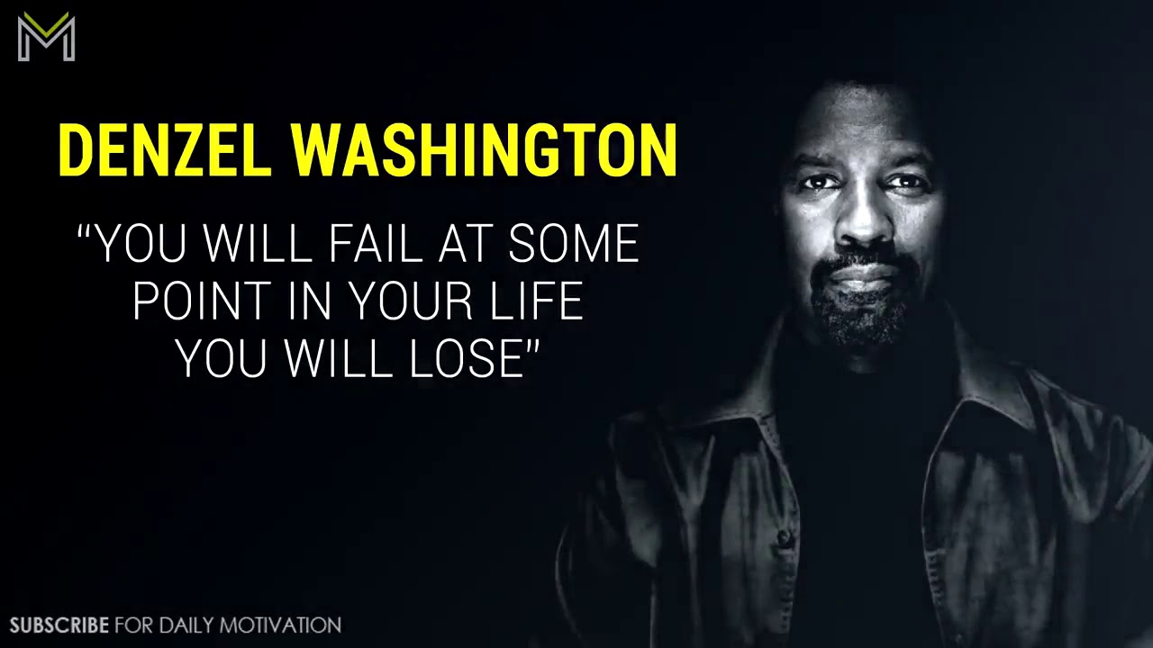 Denzel Washington Motivational Speech For Success 2020 Youtube