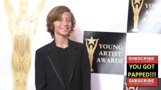 Steele Stebbins at the 37th Annual Young Artist Awards Sportsman Lodge in Studio City