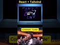 Hero Section with Animated Background using React + Tailwind CSS ⚡#coding #animation #reactjs #short