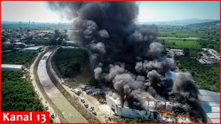 Russian Shaheed drone factory set on fire in Tatarstan - $16m drone parts were destroyed