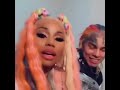 6IX9INE & Nicki Minaj Before they shoot Trollz officials music video