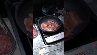 車で焼肉w