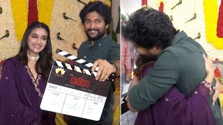Nani's Dasara Movie Launch Video | Dasara Movie Opening | Hero Nani Keerthy Suresh | Wall Post