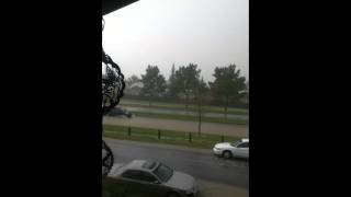 August 5, 2011 Calgary Hailstorm in NW 2