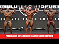 Prejudging Top 3 : 2024 Arnold Classic South America : GoodVito, Rafael, and Tonio