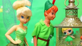 Tinkerbell and Peter Pan Family |  Fun Playtime for Kids and Families