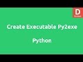 Convert Python Code to Executable with Py2exe