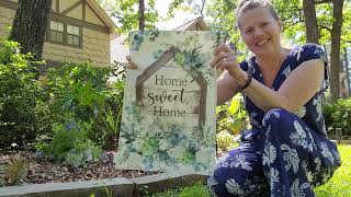 Outdoor Welcome Flag for Any Season | Home Sweet Home Garden Decor Idea