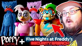 FNAF Security Breach, Poppy Playtime and MORE CROSSOVER!!!? (By DOM Studio) TNTL - FNAF REACTION!!!