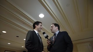 Comedian Mark Critch travelled with Justin Trudeau to Washington