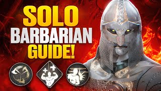 THE ULTIMATE SOLO BARBARIAN GUIDE! (Dark And Darker Mobile)