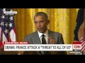 obama we stand with our french friends