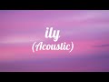 Andrew Foy - ily (Acoustic) lyrics Ft. Renee Foy