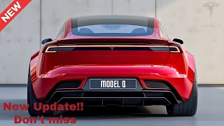 NEW 2025 Tesla Model Q Unveiled - FIRST LOOK!