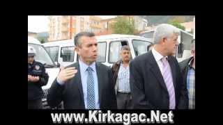 KIRKAĞAÇ'TA OKUL SERVİSLERİ DENETLENDİ, www.kirkagac.net, hakan demir