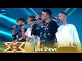 United Vibe Sing Niall Horan's Slow Hands | Live Shows Week 1 | The X Factor UK 2018