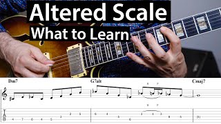 Altered Scale - How To Make It Sound Amazing