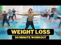 50 Minute Workout | Full Body Weight Loss Video | Zumba Fitness With Unique Beats | Vivek Sir